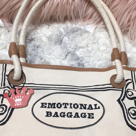 “Emotional Baggage” large tote bag - Picture 5 of 8
